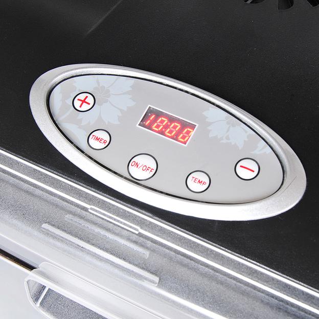 Сушка для фруктов и овощей Hyundai HYFD-P1801 18под. 700Вт черный фото 5