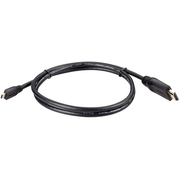 VCOM CG587-1M Кабель HDMI-19M --MicroHDMI-19M ver 2.0 1m VCOM фото 7