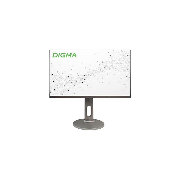 27" Монитор Digma Progress 27P705Q, 2560x1440, IPS, 75Гц, 2хHDMI, 1хDP, черный и серебристый [dm27sb08] фото 1