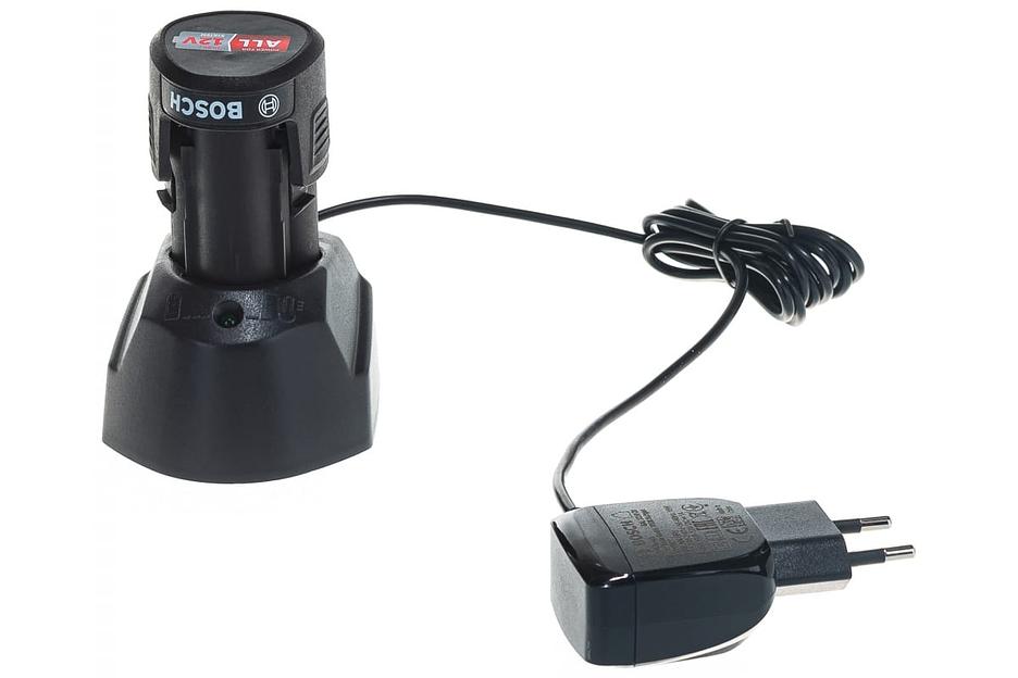 Дрель-шуруповерт аккумуляторная Bosch EasyDrill 1200 (2 акк.), набор сверл и бит фото 8