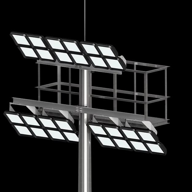 Высокомачтовая опора с наклонной кассетой по типу ВС-45 фото 1