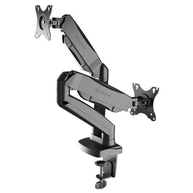 Кронштейн для мониторов Onkron G160 черный 13"-27" макс.16кг настольный поворот и наклон верт.перемещ. фото 2