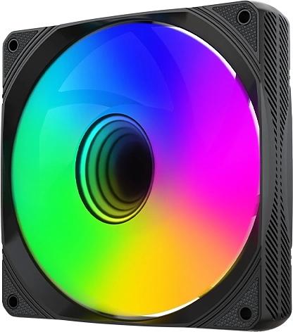 Вентилятор для корпуса Bloody BD-CF120ARGB1 ARGB 120х120x25 черный 4-pin 26дБ (BD-CF120ARGB1-BK) Ret фото 3