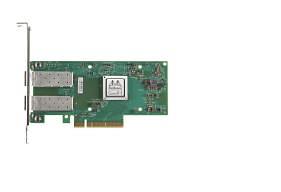 Сетевой адаптер Mellanox ConnectX-5 EN network interface card, 10/25GbE dual-port SFP28, PCIe Gen 3.0 x8, UEFI Enabled (x86/Arm), tall bracket, 1 year (MCX512A-ACUT) фото 1