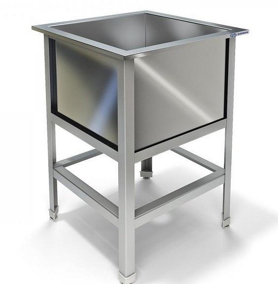 Ванна моечная односекционная 63х63 см фото 1