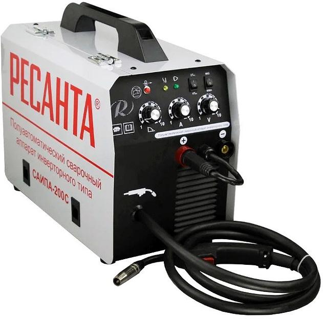 Сварочный аппарат Ресанта САИПА-200C инвертор ММА DC фото 1