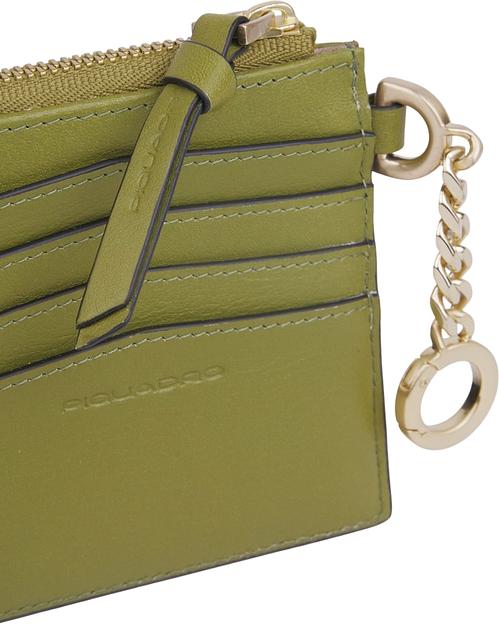 Кошелек женский Piquadro Ashley PP5910W134R/VE оливковый натур.кожа фото 3