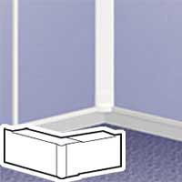 Внутренний/наружный угол для плинтуса 20*12,5 фото 1