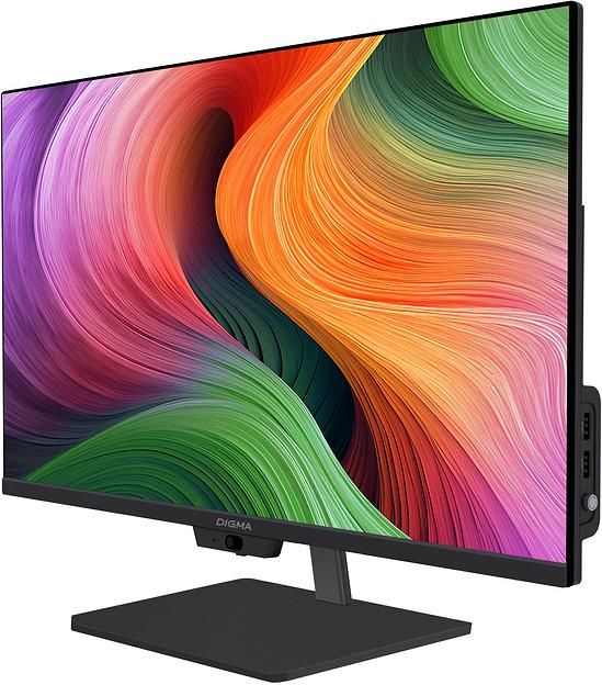 Моноблок Digma Action 23.8" Full HD N95 (1.7) 8Gb SSD256Gb UHDG 600 CR Windows 11 Pro GbitEth WiFi BT 36W клавиатура мышь Cam черный 1920x1080 фото 3