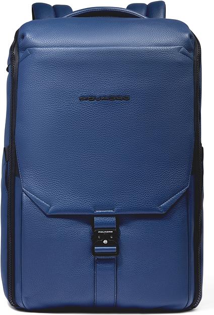 Рюкзак Piquadro Than CA6611S135/BLU синий кожа фото 1