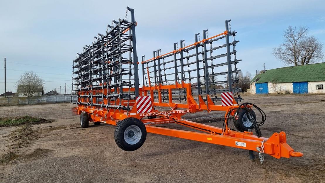 Шлейф-борона зубовая БШ-18 Tirex фото 5