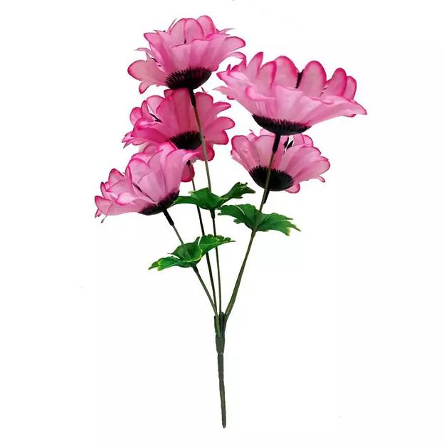 Букет с георгинами 5 голов 33см 366-567 фото 5