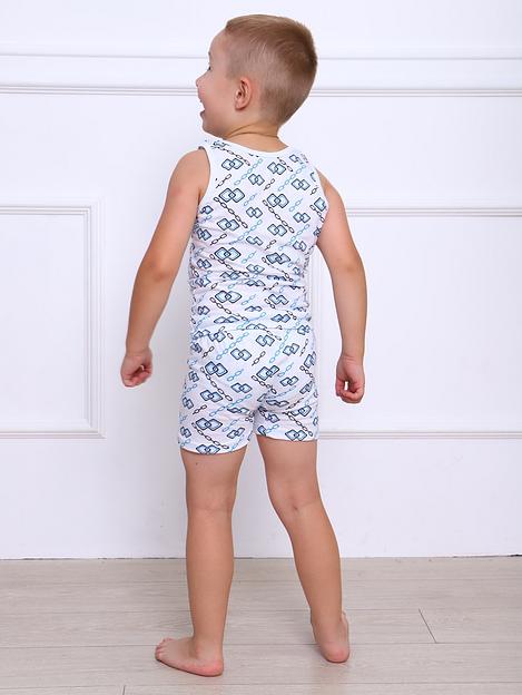 Комплект для мальчика майка и трусы опт фото 2