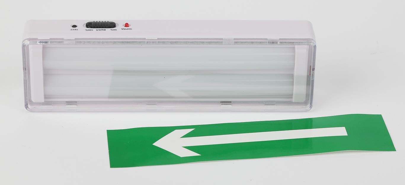 Светильник светодиодный аварийный непостоянный DBA-104-0-20 44LED 6ч IP20 стрелка (20/880) ЭРА Б0044397 фото 1