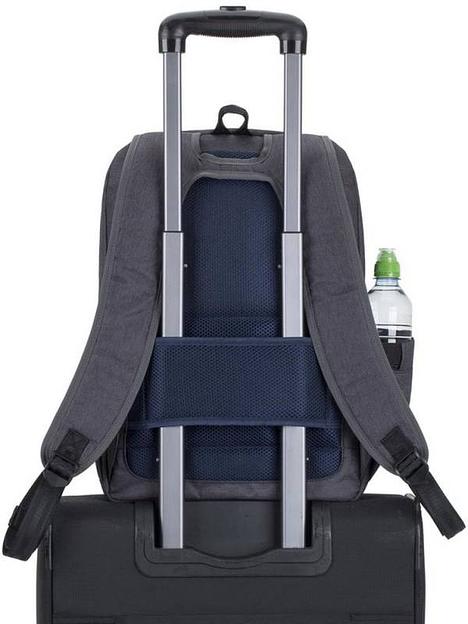 Рюкзак для ноутбука 15.6" Riva 7760 черный полиэстер фото 8