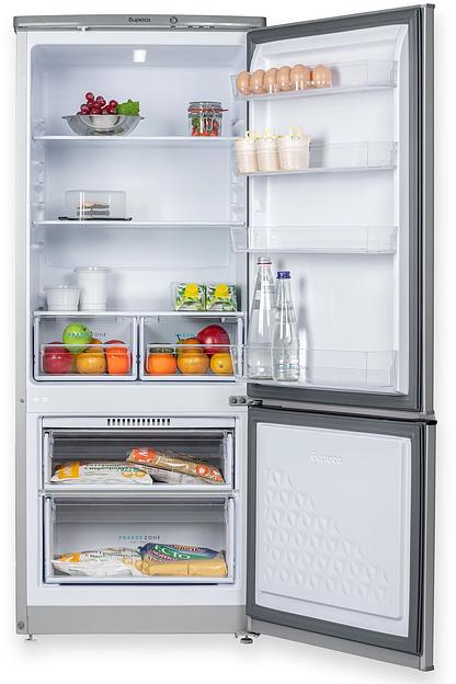 Холодильник Бирюса Б-M551 2-хкамерн. серебристый мат. фото 1