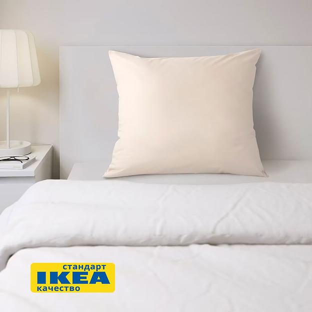 Наволочка УЛЬВИДОРО (ИКЕА УЛЛЬВИДЕ) 70x70, бежевый, поплин KL-70500301 фото 3
