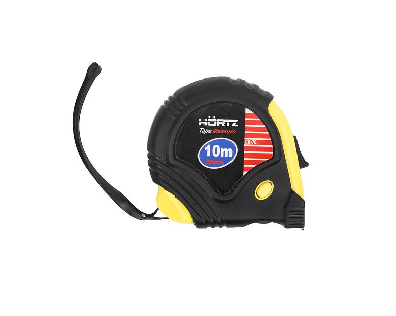 Рулетка  10м ширина 25мм обрез. с поверкой фото 1