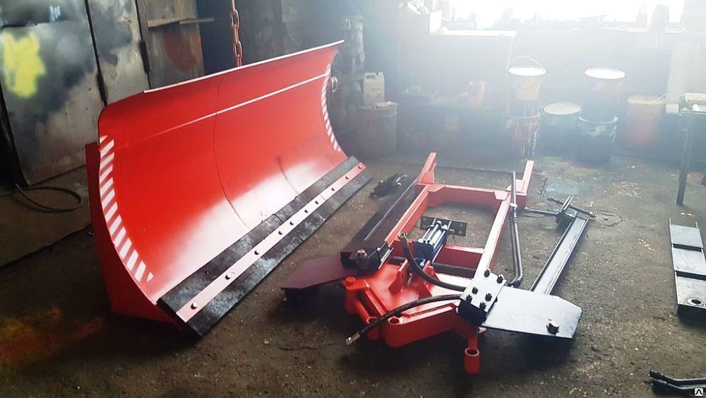 Отвал бульдозерный механический "Снежный" ОБС-2.5М на МТЗ 80, 82 фото 1