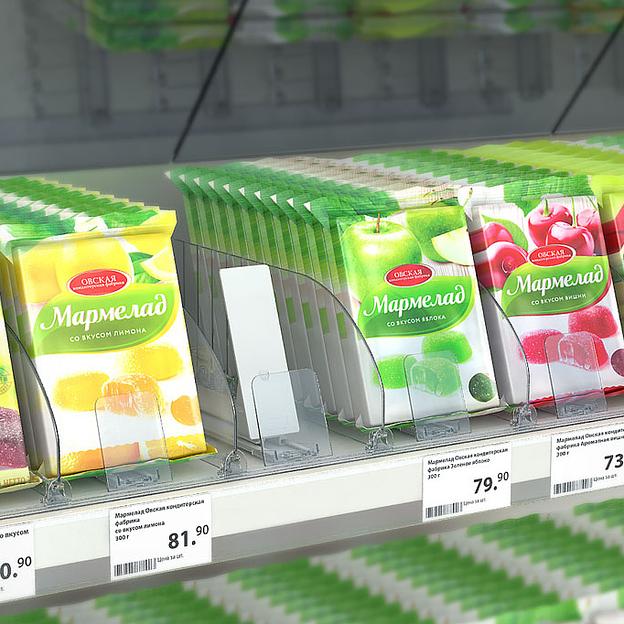 Пружинный толкатель наклонный FORTA PUSH-LР длина 385 мм усиление толкания 7-11 фото 1