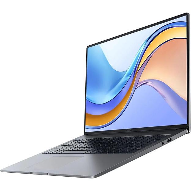 Ноутбук 16" IPS FHD HONOR MagicBook X16 gray (Core i5 12450H/16Gb/512Gb SSD/VGA int/W11) (5301AHGW) фото 4