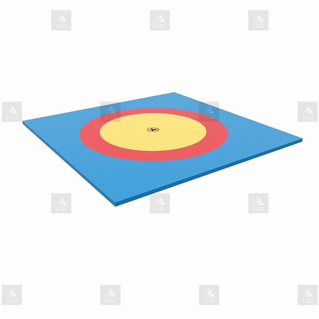 Борцовский ковер для самбо Line Sport «Классика» ПВХ, 630-650 г/м² ОПТ фото 1