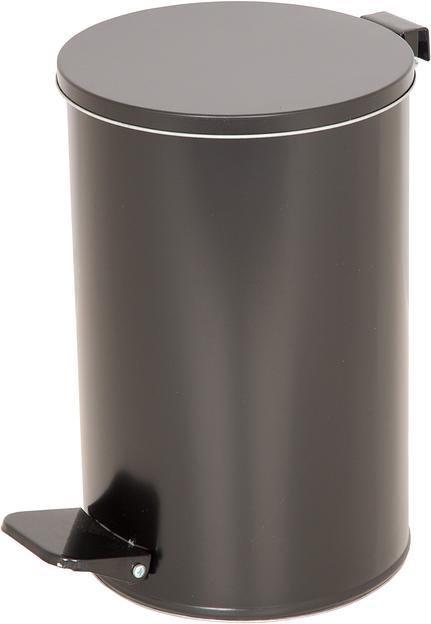 Урна с педалью черный 10 литров фото 1