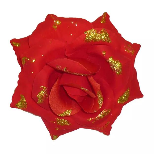 Головка розы Пелогея барх. позолота 4сл 16см 331АБВ-191-173-001 1/14 фото 1