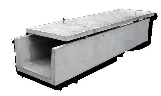 Лоток теплотрасс ЛК300.120.60-9 фото 1