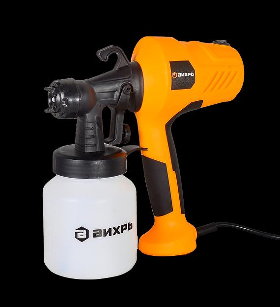 Краскопульт Вихрь ЭКП-400 400Вт бак:1000мл 700мл/мин фото 1