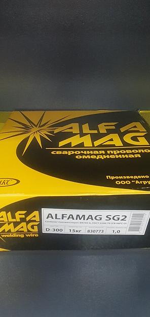 Проволока сварочная «ALFAMAG» фото 1