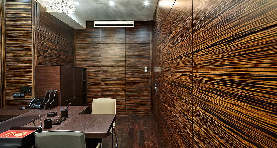 Стационарная перегородка NAYADA-Regina Line из ценных пород дерева под заказ фото 3