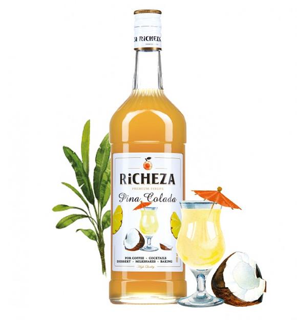 Сироп "Richeza" пина колада 1л фото 1
