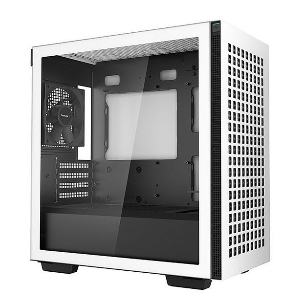 Корпус MiniTower DeepCool CH370 WH белый без БП mATX TG window 1x120mm fan (R-CH370-WHNAM1-G-1) фото 2