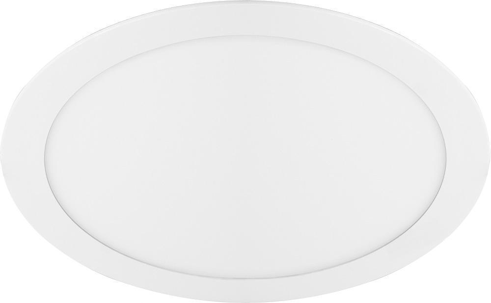 Светильник светодиодный ДВО-24w 4000K 1500Лм slim белый фото 1