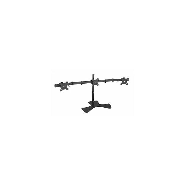 Кронштейн для мониторов Cactus CS-VM-MP330S-BK, до 24", до 8кг, настольный, наклон, черный фото 1