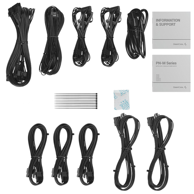 Блок питания 850W GamerStorm (Deepcool) PN850M (ATX, 20+4 pin, 120mm fan, PCI-E 6+2Px3, 16 pin, 8xSATA) (R-PN850M-FC0B-WGEU) фото 9