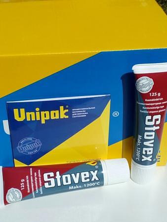 Замазка для печей, каминов, котлов STOVEX 125 г. фото 2
