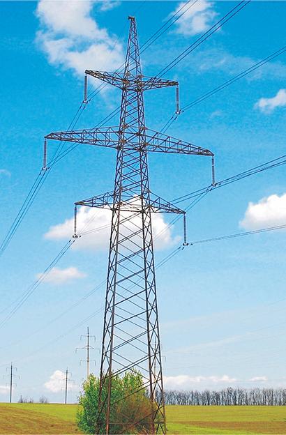 Решётчатые опоры линий электропередач фото 1