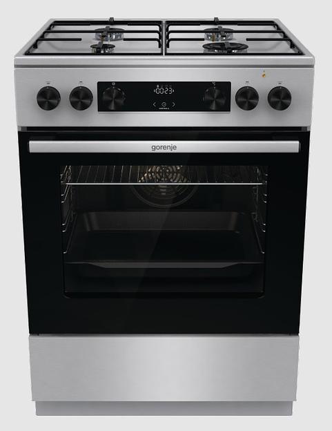 Плита Комбинированная Gorenje GKS6C7XJ нержавеющая сталь фото 1