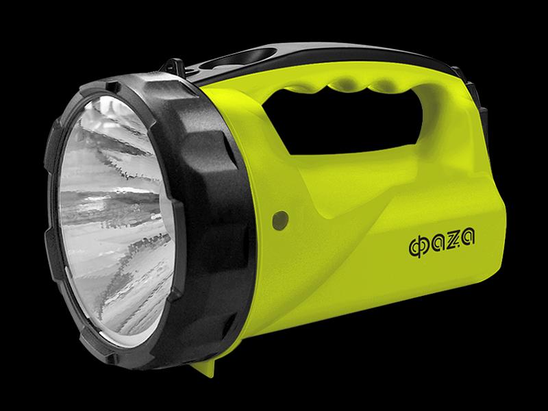 Фонарь AccuF6-L1W-gn (зел) фото 1