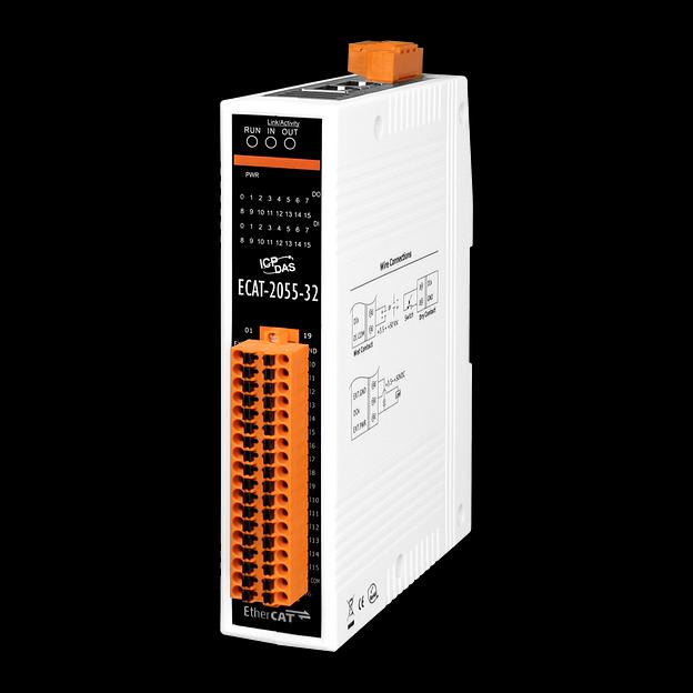 Модуль дискретного ввода-вывода EtherCAT, 16 каналов DI, 16 каналов DO фото 1