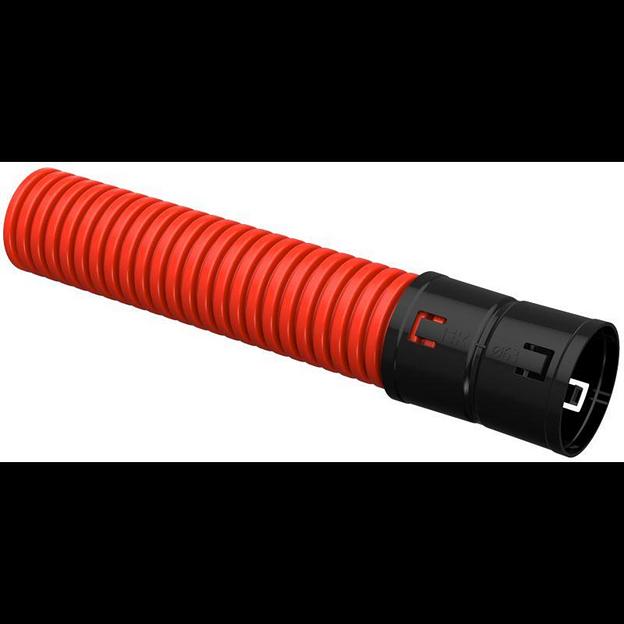 Iek CTG12-063-K04-050-R Труба гофр. двустенная ПНД d=63 красная (50м) фото 1