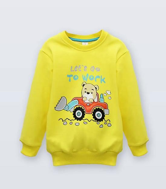 Свитшот детский с принтом 62689332 ОПТ фото 1