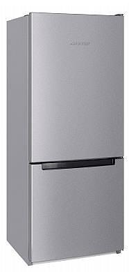 Холодильник Nordfrost NRB 121 S серый двухкамерный 170/70л морозилка снизу фото 1