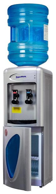 Кулер Aqua Work 0.7-LDR напольный электронный серебристый фото 4