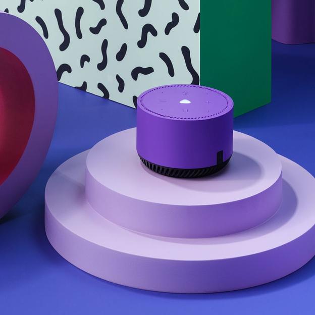 Умная колонка Yandex Станция Лайт фиолетовый (YNDX-00025) фото 3