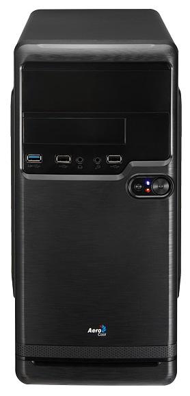 Корпус Aerocool Qs-182 черный без БП mATX 2x120mm 2xUSB2.0 1xUSB3.0 audio фото 2