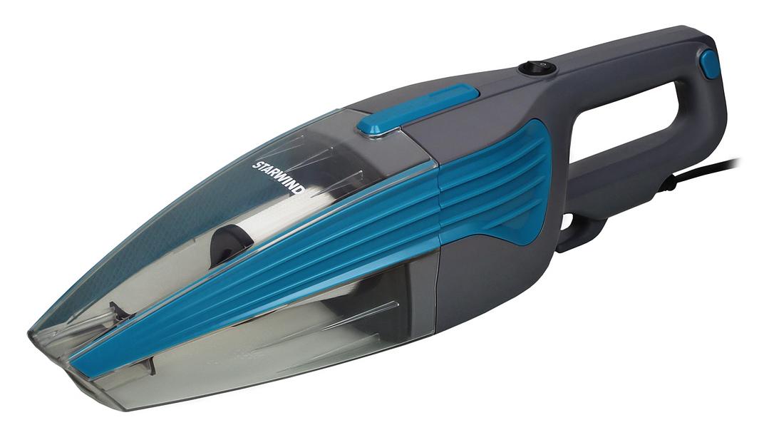 Пылесос ручной Starwind SCH1250 1000Вт бирюзовый/серый фото 4