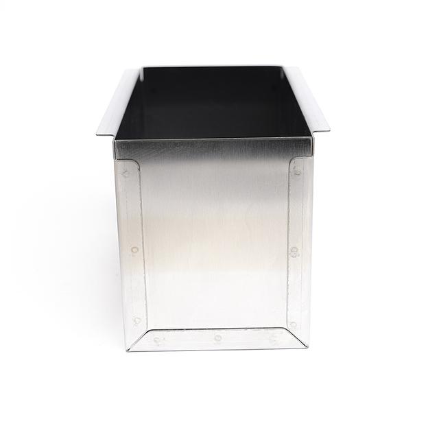 Форма для тостового хлеба с крышкой 300х130х130 мм нержавеющая сталь фото 6